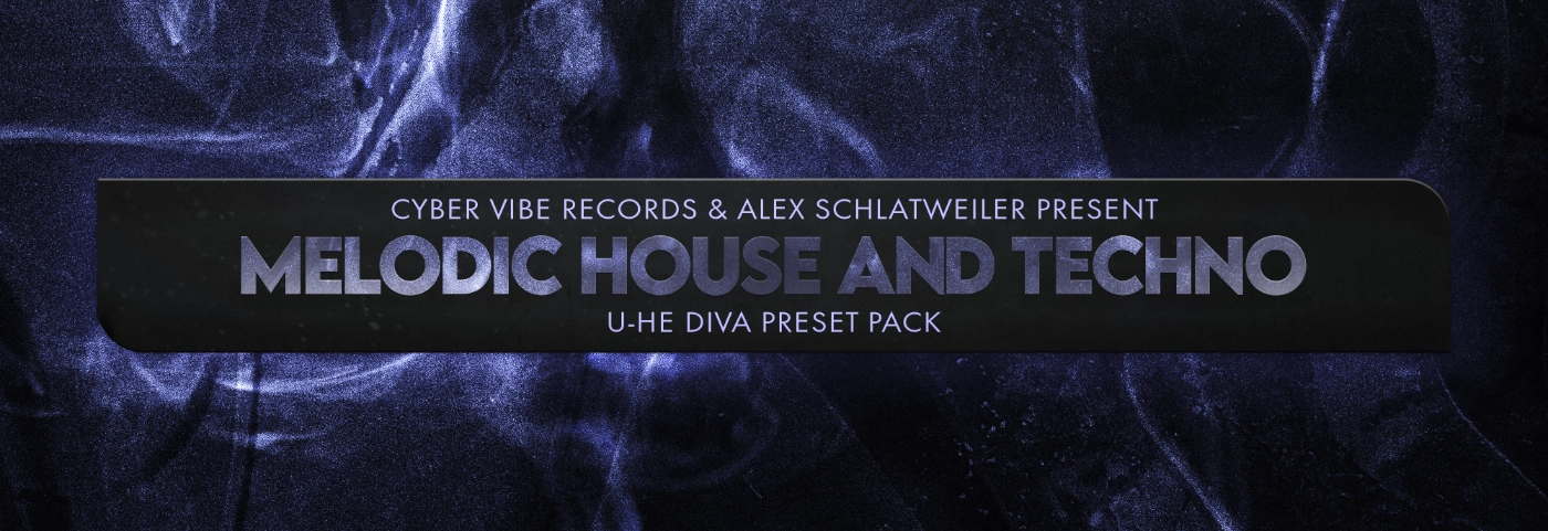 Cover for Alex Schlatweiler's melodic house and techno diva preset pack.